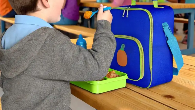 Sac isotherme enfant pratique: repas frais à l’école